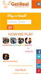 Mobile Screenshot of getrealinternational.com